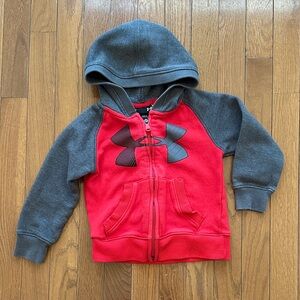 Under Armour zipper hoodie, size 3T